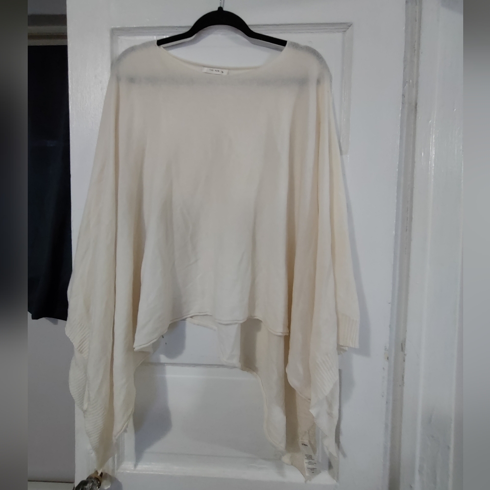The Row sweater poncho